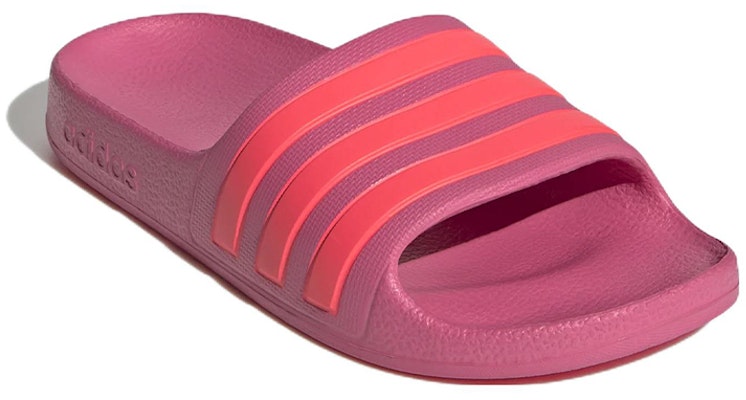 (Preschool) adidas Adilette Aqua K 'Pink Comfort' GV7850 Lookbook (Preschool) adidas Adilette Aqua K 'Pink Comfort' GV7850