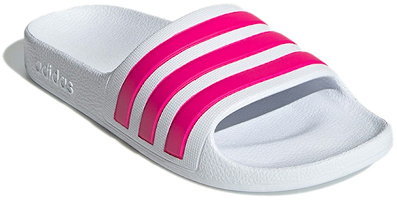 (PS) adidas Adilette Aqua K ''Wit'' EF1748 Lookbook (PS) adidas Adilette Aqua K ''Wit'' EF1748