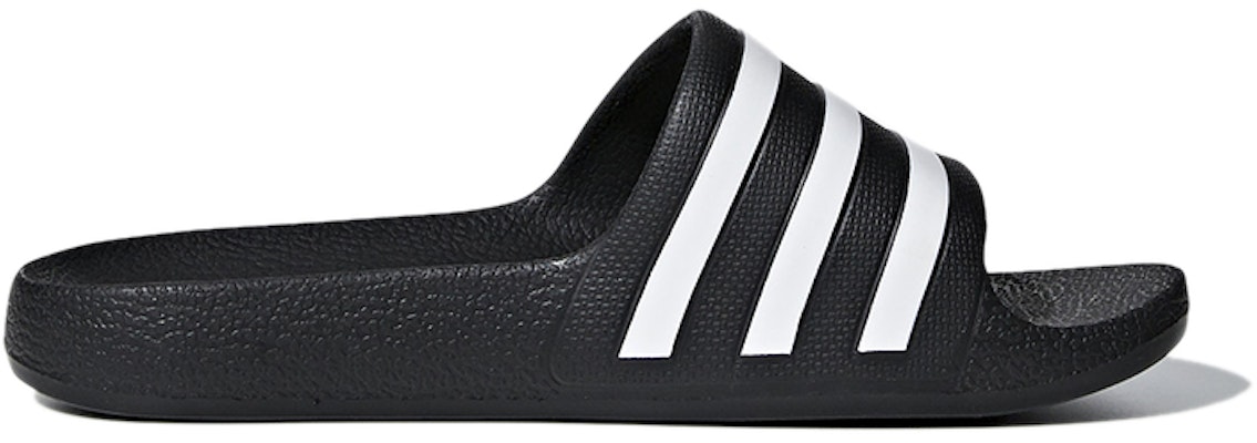 (Preschool) adidas Adilette Aqua Slide 'Black' F35556 Order (Preschool) adidas Adilette Aqua Slide 'Black' F35556