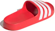 Shop 兒童 adidas Adilette Aqua K 紅色 拖鞋