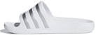 (PS) adidas Adilette Aqua Slides K Perak Putih F35555