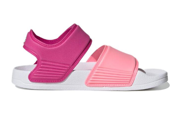 Order 中童 adidas Adilette 涼鞋 防滑耐磨兒童涼鞋 紫粉色