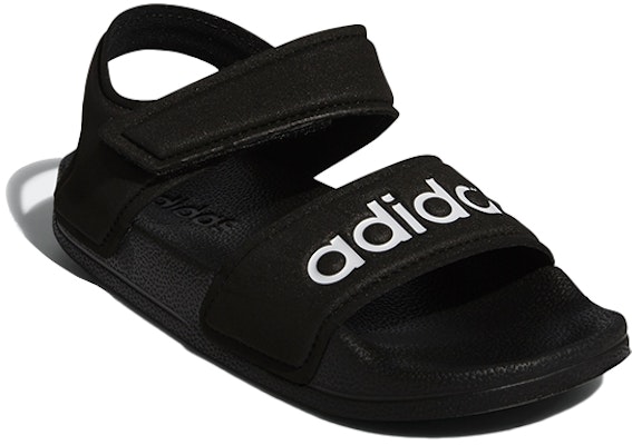 (Preschool) adidas Adilette Sandal K 'Core Black' G26879 Lookbook (Preschool) adidas Adilette Sandal K 'Core Black' G26879
