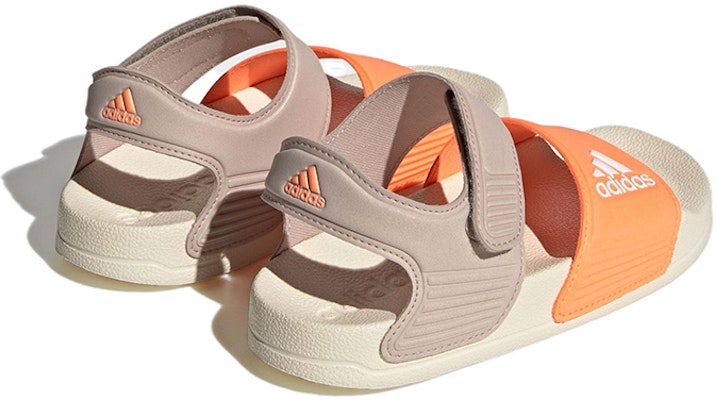 (Preschool) adidas Adilette Sandals 'Wonder Taupe Orange' H06446 Shop (Preschool) adidas Adilette Sandals 'Wonder Taupe Orange' H06446