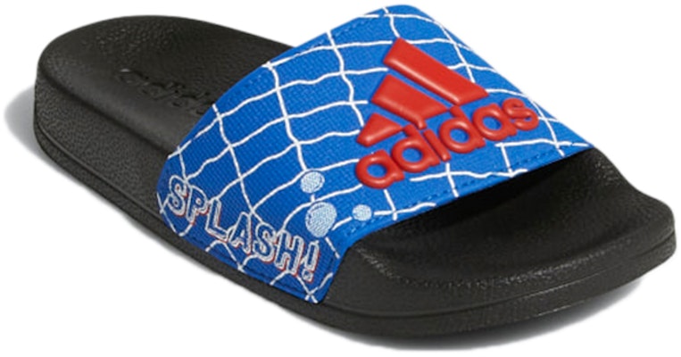 (Preschool) adidas Adilette Shower K 'Blue' EE9034 Lookbook (Preschool) adidas Adilette Shower K 'Blue' EE9034