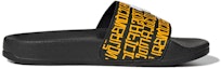 Order (PS) adidas Adilette Shower Slides K 'Hitam Kuning' GW6136