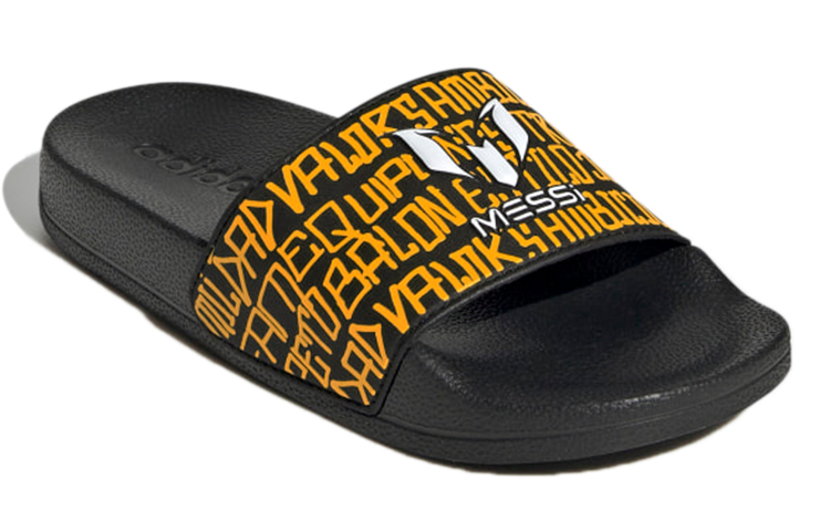 Lookbook (PS) adidas Adilette Shower Slides K ''Noir Jaune''. GW6136