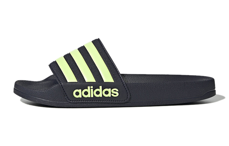 (Preschool) adidas Adilette Shower Slides K Slipper Black/Yellow EG6523