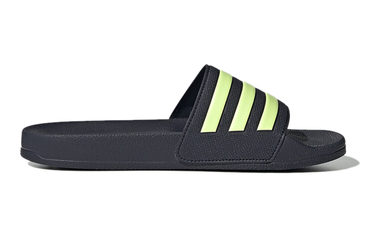 Order 幼童 adidas Adilette 沐浴滑鞋K 黑黃 拖鞋