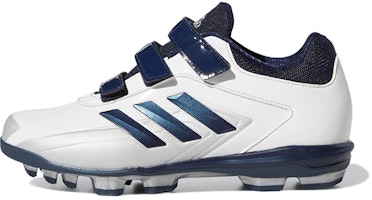 (Preschool) adidas Adizero Stabile Point Low AC K 'White Blue' EG2397 (Preschool) adidas Adizero Stabile Point Low AC K 'White Blue' EG2397