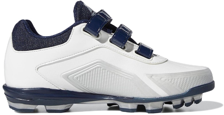 (Preschool) adidas Adizero Stabile Point Low AC K 'White Blue' EG2397 Order (Preschool) adidas Adizero Stabile Point Low AC K 'White Blue' EG2397