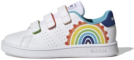 (PS) 阿迪达斯Advantage Court魔术贴童鞋'彩虹' GV6821 Buy (PS) 阿迪达斯Advantage Court魔术贴童鞋'彩虹' GV6821