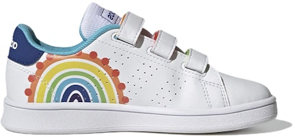 (PS) 阿迪达斯Advantage Court魔术贴童鞋'彩虹' GV6821 Order (PS) 阿迪达斯Advantage Court魔术贴童鞋'彩虹' GV6821