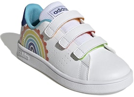 (PS) 阿迪达斯Advantage Court魔术贴童鞋'彩虹' GV6821 Lookbook (PS) 阿迪达斯Advantage Court魔术贴童鞋'彩虹' GV6821