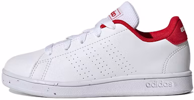 (Preschool) adidas Advantage Court K 'White Scarlet' H06179 (Preschool) adidas Advantage Court K 'White Scarlet' H06179