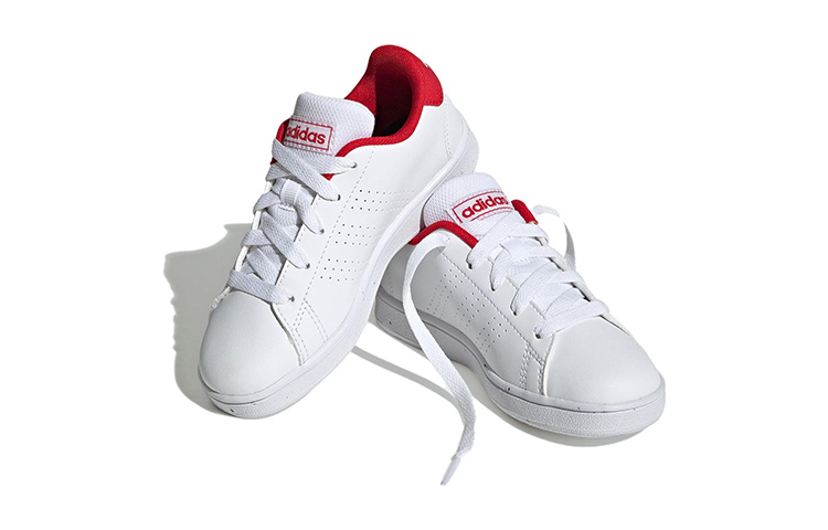 Lookbook (PS) Zapatillas adidas Advantage Lifestyle Court Lace 'Blanco Better Scarlet' H06179