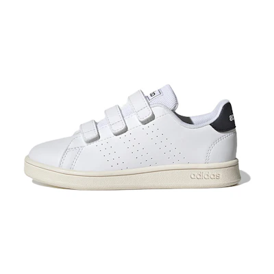 (PS) adidas Advantage Court Lifestyle Hook-and-Loop 'White Legend Ink'