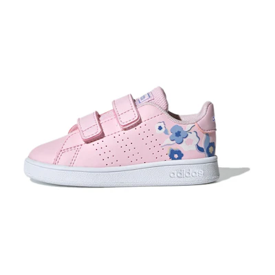 (Youth) adidas Advantage J 'Clear Pink Real Blue'
