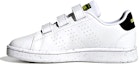 Buy (Preschool) adidas Advantage Lifestyle Court Hook-and-Loop Shoes 'Cloud White Black' GW6496