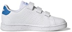 Order (PS) adidas Advantage Lifestyle Court Kasut Lekapan 'Cloud White Blue Rush' GW6492