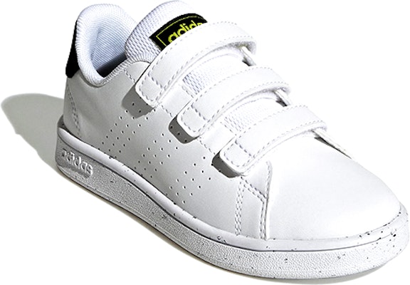 (Preschool) adidas Advantage Lifestyle Court Hook-and-Loop Shoes 'Cloud White Black' GW6496 Lookbook (Preschool) adidas Advantage Lifestyle Court Hook-and-Loop Shoes 'Cloud White Black' GW6496