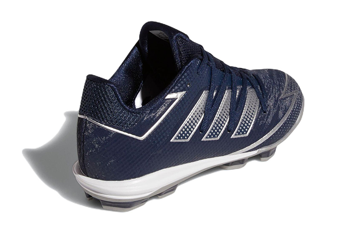 Shop 兒童 adidas Afterburner 7 中幫釘鞋 K 耐磨防滑棒球鞋 藍色