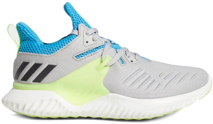 (JR) adidas Alphabounce Beyond J 'Biru Abu Kuning' F33982 Order (JR) adidas Alphabounce Beyond J 'Biru Abu Kuning' F33982