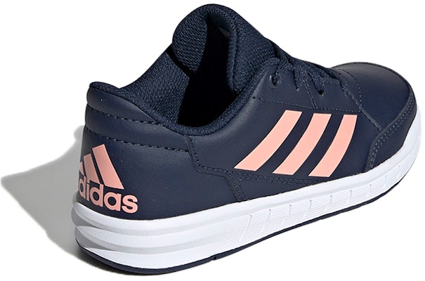 大童 adidas Altasport J 低幫 兒童板鞋 深藍粉 Shop 大童 adidas Altasport J 低幫 兒童板鞋 深藍粉
