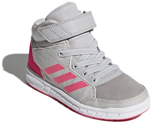 (Preschool) adidas Altasport Mid K 'Grey Pink' AC7055 Lookbook (Preschool) adidas Altasport Mid K 'Grey Pink' AC7055