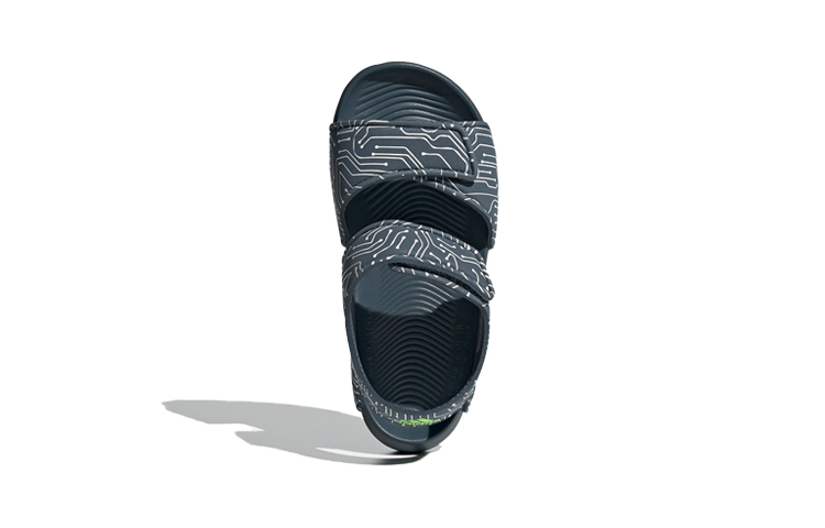 Purchase (PS) Sandales adidas Altaswim C Bleu Foncé et Blanc ''Dark Blue White''. FW7417