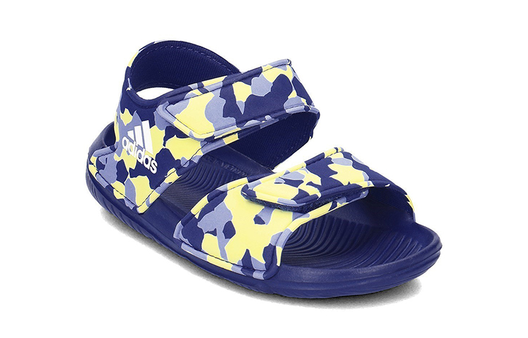 Lookbook (PS) adidas Altaswim Bequeme Blaue Sandalen ''Blau Gelb'' Strapazierfähig DA9663