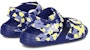 (PS) adidas Altaswim Selesa Tahan Haus Sandal Biru 'Biru Kuning' DA9663