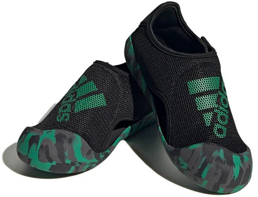 (Preschool) adidas AltaVenture 2 'Core Black Green' FZ6510 Lookbook (Preschool) adidas AltaVenture 2 'Core Black Green' FZ6510