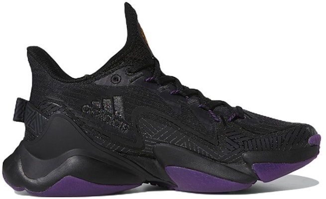 (Preschool) adidas Black Panther x Mahomes 1 Impact FLX 'Wakanda Forever Black Purple' GX4808 Order (Preschool) adidas Black Panther x Mahomes 1 Impact FLX 'Wakanda Forever Black Purple' GX4808