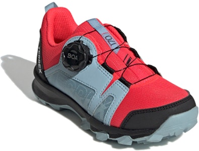 BP幼童 adidas Terrex Agravic Boa K 戶外越野跑鞋 紅色 Lookbook BP幼童 adidas Terrex Agravic Boa K 戶外越野跑鞋 紅色
