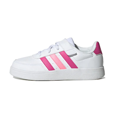 (PS) adidas Breaknet 'White Lucid Fuchsia Pink'