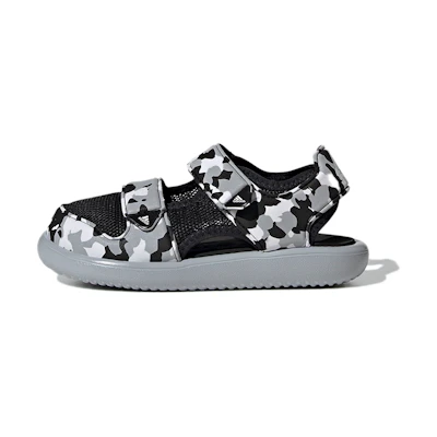 (PS) adidas CMFT Casual Sports Black Gray Sandals 'Black Gray'
