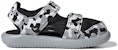 (PS) adidas Comfort Kasual Sukan Sandal Hitam Kelabu 'Black Gray' GZ1307