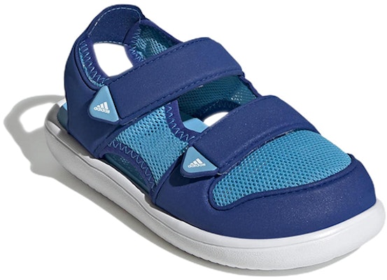 (Preschool) adidas Comfort Cozy Breathable Blue Sandals GZ1304 Lookbook (Preschool) adidas Comfort Cozy Breathable Blue Sandals GZ1304