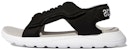 (PS) Sandal Adidas Comfort Hitam Putih 'Black White' FY8856