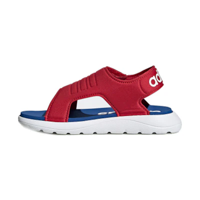 (PS) adidas CMFT Sandal C Soft Sole Cozy Sports Red Blue White Sandals 'Red Blue White'