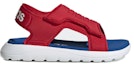 Order (PS) Sandal adidas Comfort C Tapak Lembut Mesra Sukan Merah Biru Putih EG2234