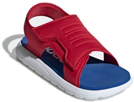 (PS) Sandalias adidas Comfort C Suela Suave Deportivas Roja Azul Blanca 'Rojo Azul Blanco' EG2234 Lookbook (PS) Sandalias adidas Comfort C Suela Suave Deportivas Roja Azul Blanca 'Rojo Azul Blanco' EG2234