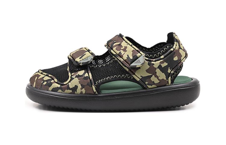 (Preschool) adidas Comfort Sandals Camouflage 'Brown' HP6790