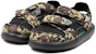 (PS) adidas Sandal Keselesaan Corak Penyamaran 'Coklat' HP6790