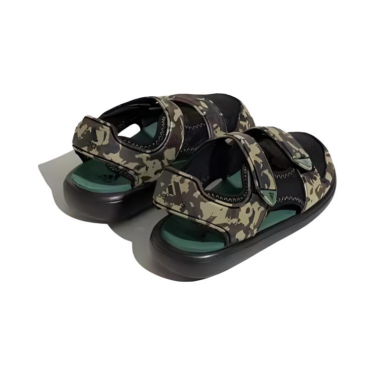 Shop (PS) アディダス コンフォート 迷彩 サンダル (ブラウン) HP6790