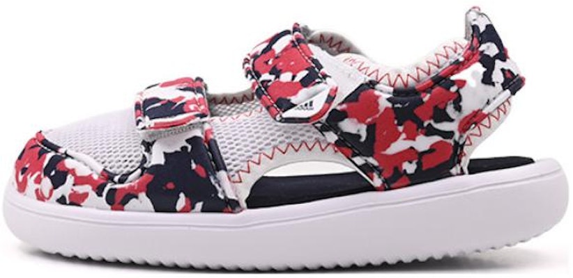 (Preschool) adidas Comfort Sandals Camouflage 'White Red' HP6791 Buy (Preschool) adidas Comfort Sandals Camouflage 'White Red' HP6791