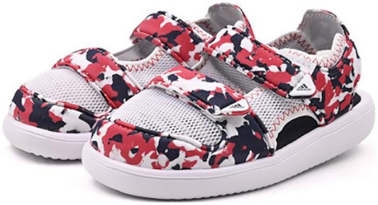 中童 adidas 水陸兩用涼鞋 防滑耐磨輕便兒童涼鞋 紅白 Order 中童 adidas 水陸兩用涼鞋 防滑耐磨輕便兒童涼鞋 紅白