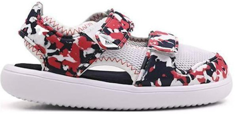 (Preschool) adidas Comfort Sandals Camouflage 'White Red' HP6791 Order (Preschool) adidas Comfort Sandals Camouflage 'White Red' HP6791