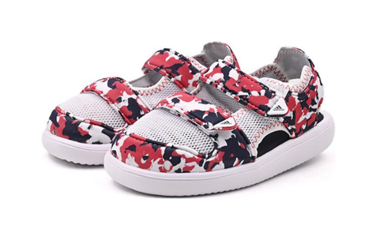 Lookbook (PS) adidas Sandal Selesa Corak Tentera 'Putih Merah' HP6791